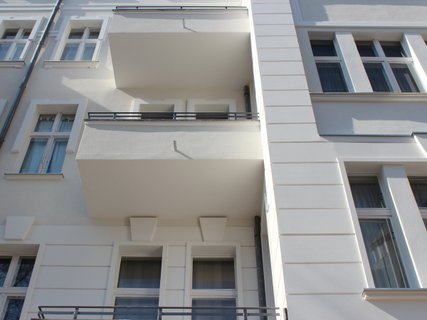 Detail straßenseitige Fassade