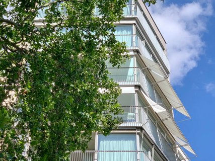 Detail straßenseitige Fassade