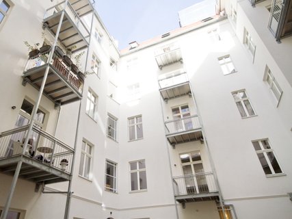 Detail hofseitige Fassade