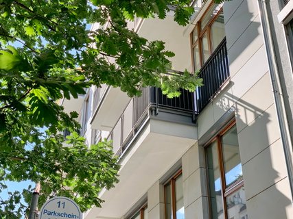 Detail straßenseitige Fassade