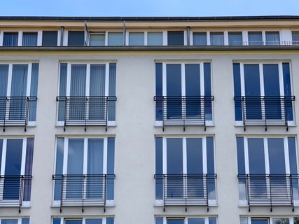 Detail straßenseitige Fassade