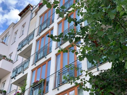 Detail straßenseitige Fassade