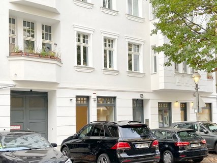 Detail straßenseitige Fassade