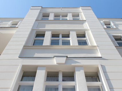 Detail straßenseitige Fassade