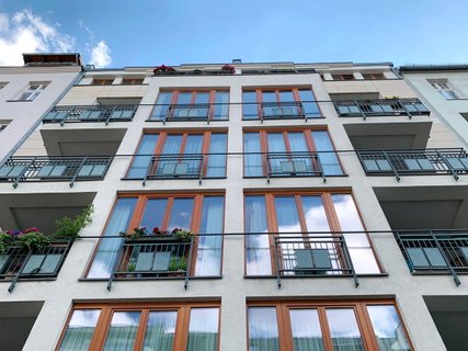 Detail straßenseitige Fassade