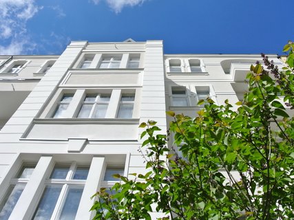 Detail straßenseitige Fassade