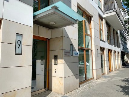 Detail straßenseitige Fassade