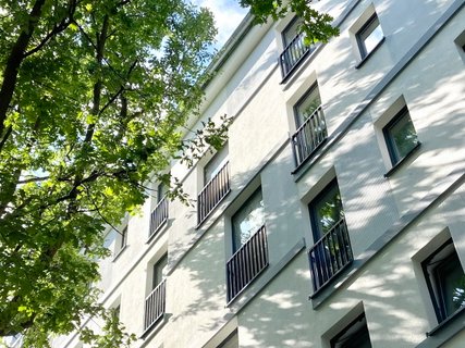 Detail straßenseitige Fassade