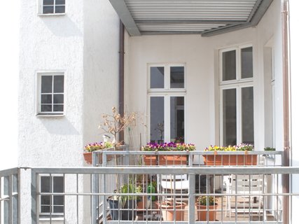 Detail hofseitige Fassade