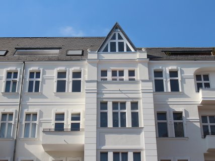 Detail straßenseitige Fassade
