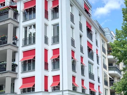 Detail straßenseitige Fassade