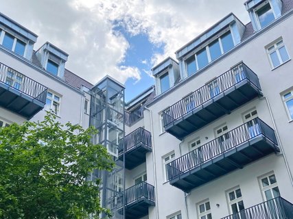 Detail hofseitige Fassade