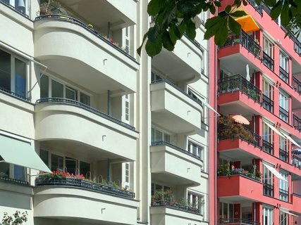 Detail Straßenfassade