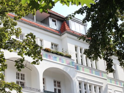 Detail straßenseitige Fassade