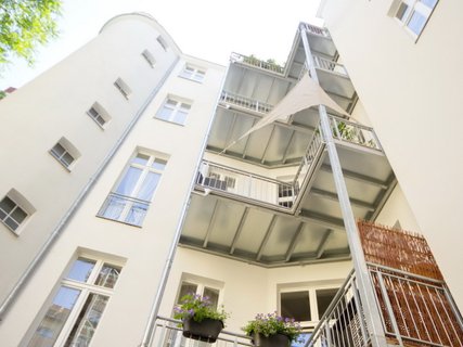 Detail hofseitige Fassade