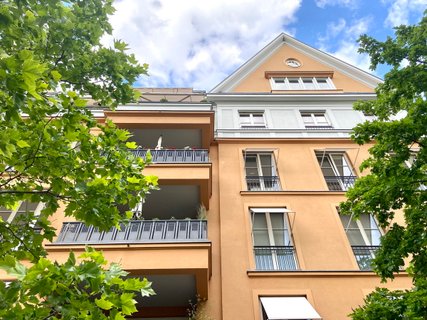 Detail Straßenfassade