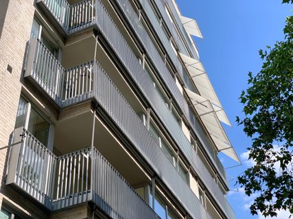 Detail straßenseitige Fassade