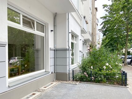 Detail straßenseitige Fassade