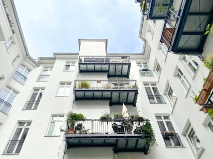 Detail hofseitige Fassade