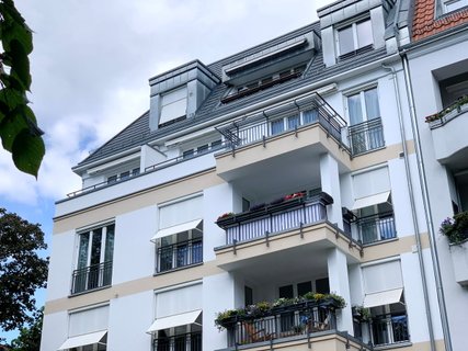 Detail straßenseitige Fassade