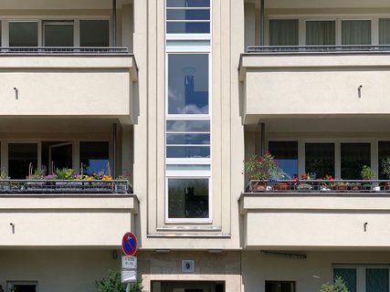 Detail Straßenfassade