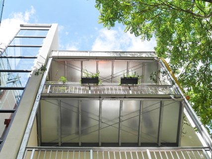 Detail hofseitige Fassade