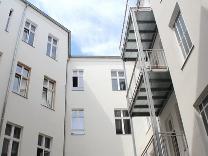 Detail hofseitige Fassade